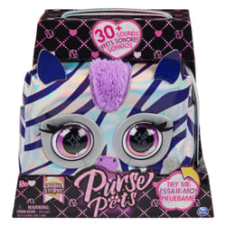 Purse Pets , Metallic Mood Rebel Stripez, Interactive Pet Toy and Crossbody Shoulder Bag with over 30 Sounds and Reactions, Kids Toys for Girls