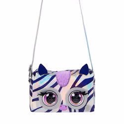 Purse Pets , Metallic Mood Rebel Stripez, Interactive Pet Toy and Crossbody Shoulder Bag with over 30 Sounds and Reactions, Kids Toys for Girls - Additional view 7