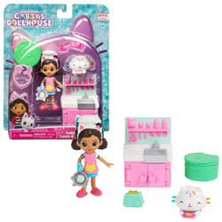Gabby's Dollhouse , Lunch and Munch Kitchen Set with 2 Toy Figures, Accessories and Furniture Piece, Kids Toys for Ages 3 and up