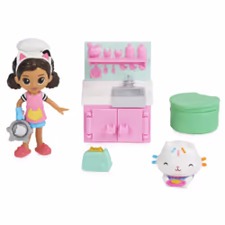 Gabby's Dollhouse , Lunch and Munch Kitchen Set with 2 Toy Figures, Accessories and Furniture Piece, Kids Toys for Ages 3 and up - Additional view 7