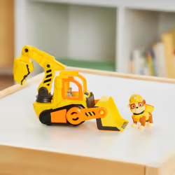 Rubble & Crew, Rubble’s Bulldozer Toy Truck with Movable Parts and a Collectible Action Figure, Kids Toys for Ages 3 and Up - Additional view 8