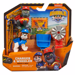 Rubble & Crew Charger and Wheeler Build-It Pack, 3 yr(s), Multicolour