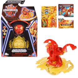 Bakugan , Special Attack Dragonoid, Spinning Collectible, Customizable Action Figure and Trading Cards, Kids Toys for Boys an ...