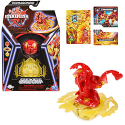 Bakugan , Special Attack Dragonoid, Spinning Collectible, Customizable Action Figure and Trading Cards, Kids Toys for Boys and Girls 6 and up