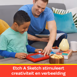Etch A Sketch, Original Magic Screen, 86% Recycled Plastic, Sustainably-minded Classic Kids Creativity Toys for Boys & Girls Ages 3+