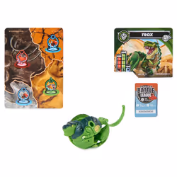 Bakugan , 2-inch-Tall Collectible, Customizable Action Figure and Trading Cards, Combine & Brawl, Kids Toys for Boys and Girls 6 and up (Styles May Vary)