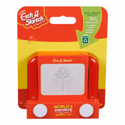 Etch A Sketch Pocket, 76% Recycled Plastic, Original Magic Screen, Sustainably-minded Kids Travel Toy, Drawing Toys for Boys  ...