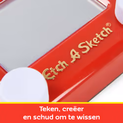 Etch A Sketch Pocket, 76% Recycled Plastic, Original Magic Screen, Sustainably-minded Kids Travel Toy, Drawing Toys for Boys & Girls Ages 3+ - Additional view 4