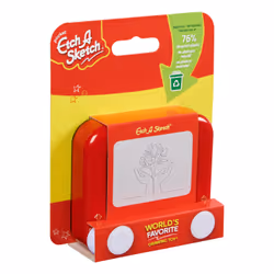 Etch A Sketch Pocket, 76% Recycled Plastic, Original Magic Screen, Sustainably-minded Kids Travel Toy, Drawing Toys for Boys & Girls Ages 3+ - Additional view 5
