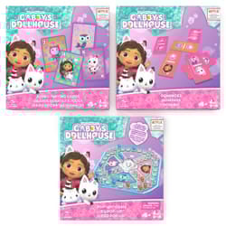 Games Gabby’s Dollhouse 3 Game Bundle Gift Set, Pop-Up Game Dominoes Jumbo Playing Cards, Gabby’s Dollhouse Toys Kids , for Preschoolers Ages 4 and up