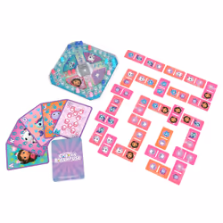 Games Gabby’s Dollhouse 3 Game Bundle Gift Set, Pop-Up Game Dominoes Jumbo Playing Cards, Gabby’s Dollhouse Toys Kids , for Preschoolers Ages 4 and up
