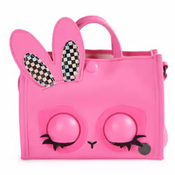 Purse Pets , Holly Hops Bunny Tote Bag Interactive Pet Toy and Crossbody Purse with over 30 Sounds and Reactions, Kids Toys for Girls Ages 4 and up