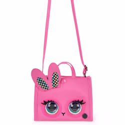 Purse Pets , Holly Hops Bunny Tote Bag Interactive Pet Toy and Crossbody Purse with over 30 Sounds and Reactions, Kids Toys for Girls Ages 4 and up - Additional view 5