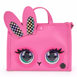 Purse Pets , Holly Hops Bunny Tote Bag Interactive Pet Toy and Crossbody Purse with over 30 Sounds and Reactions, Kids Toys for Girls Ages 4 and up - Additional view 7