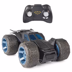 DC Comics Stunt Force Batmobile, Car, 4 yr(s), AAA, Plastic, Black, Blue