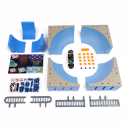 Tech Deck , Daewon Mega Bowl, X-Connect Park Creator, Customizable and Buildable Ramp Set with Exclusive Fingerboard, Kids Toy for Ages 6 and up