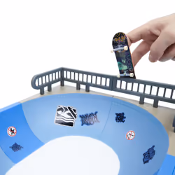 Tech Deck , Daewon Mega Bowl, X-Connect Park Creator, Customizable and Buildable Ramp Set with Exclusive Fingerboard, Kids Toy for Ages 6 and up - Additional view 4