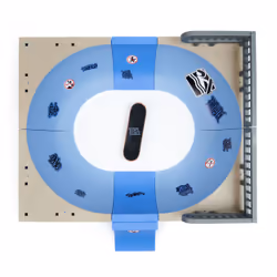 Tech Deck , Daewon Mega Bowl, X-Connect Park Creator, Customizable and Buildable Ramp Set with Exclusive Fingerboard, Kids Toy for Ages 6 and up - Additional view 5