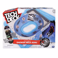 Tech Deck , Daewon Mega Bowl, X-Connect Park Creator, Customizable and Buildable Ramp Set with Exclusive Fingerboard, Kids Toy for Ages 6 and up - Additional view 7