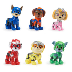 PAW Patrol : The Mighty Movie, Toy Figures Gift Pack, with 6 Collectible Action Figures, Kids Toys for Boys and Girls Ages 3 and up