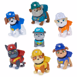 Rubble & Crew, Toy Figures Gift Pack, with 7 Collectible Action Figures, Kids Toys for Boys & Girls Ages 3+, 3 yr(s), Multico ...