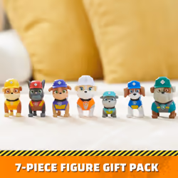 Rubble & Crew, Toy Figures Gift Pack, with 7 Collectible Action Figures, Kids Toys for Boys & Girls Ages 3+ - Additional view 4