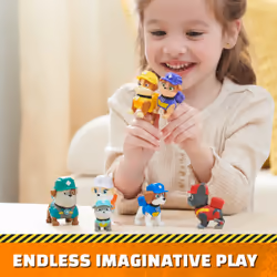 Rubble & Crew, Toy Figures Gift Pack, with 7 Collectible Action Figures, Kids Toys for Boys & Girls Ages 3+ - Additional view 7