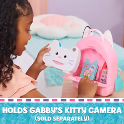 Gabby's Dollhouse , Gabby Girl On-The-Go Travel Set, Pretend Play Travel Toys, Toy Passport, Toy Phone and Compass Charm, Kids Toys for Girls & Boys 3+ - Additional view 7