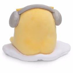 gUND gudetama with Sunglasses and Headphones Lazy Egg Sanrio Plush Multicolor 5A