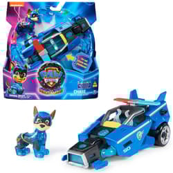 PAW Patrol : The Mighty Movie, Toy Car with Chase Mighty Pups Action Figure, Lights and Sounds, Kids Toys for Boys & Girls 3+