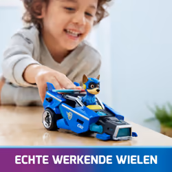 PAW Patrol : The Mighty Movie, Toy Car with Chase Mighty Pups Action Figure, Lights and Sounds, Kids Toys for Boys & Girls 3+