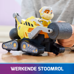 PAW Patrol : The Mighty Movie, Construction Toy Truck with Rubble Mighty Pups Action Figure, Lights and Sounds, Kids Toys for Boys & Girls 3+ - Additional view 7