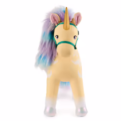 Unicorn Academy Official Leaf Plush Toy, Leaf Unicorn Plushie, Unicorn Stuffed Animal, Unicorn Toys for Girls Ages 1 & Up, Yellow, 15”