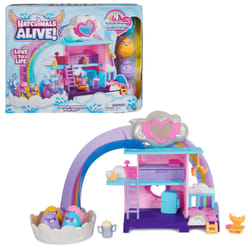 Hatchimals Alive, Hatchi-Nursery Playset Toy with 4 Mini Figures in Self-Hatching Eggs, 13 Accessories, Kids Toys for Girls and Boys Ages 3 and up