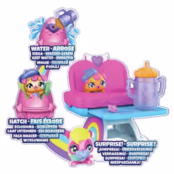 Hatchimals Alive, Hungry Playset with Highchair Toy and 2 Mini Figures in Self-Hatching Eggs, Kids Toys for Girls and Boys Ages 3 and up - Additional view 7