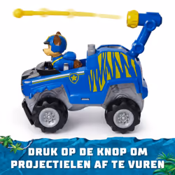 PAW Patrol Jungle Pups, Chase Tiger Vehicle, Toy Truck with Collectible Action Figure, Kids Toys for Boys & Girls Ages 3 and Up - Additional view 6