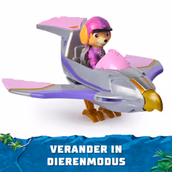 PAW Patrol Jungle Pups, Skye Falcon Vehicle, Toy Jet with Collectible Action Figure, Kids Toys for Boys & Girls Ages 3 and Up - Additional view 4