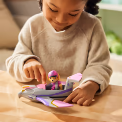 PAW Patrol Jungle Pups, Skye Falcon Vehicle, Toy Jet with Collectible Action Figure, Kids Toys for Boys & Girls Ages 3 and Up - Additional view 5