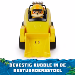 PAW Patrol Jungle Pups, Rubble Rhino Vehicle, Toy Truck with Collectible Action Figure, Kids Toys for Boys & Girls Ages 3 and Up