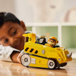 PAW Patrol Jungle Pups, Rubble Rhino Vehicle, Toy Truck with Collectible Action Figure, Kids Toys for Boys & Girls Ages 3 and Up - Additional view 5