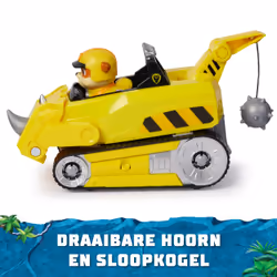 PAW Patrol Jungle Pups, Rubble Rhino Vehicle, Toy Truck with Collectible Action Figure, Kids Toys for Boys & Girls Ages 3 and Up - Additional view 7
