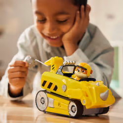 PAW Patrol Jungle Pups, Rubble Rhino Vehicle, Toy Truck with Collectible Action Figure, Kids Toys for Boys & Girls Ages 3 and Up - Additional view 8