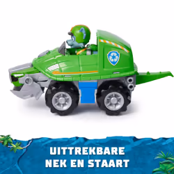PAW Patrol Jungle Pups, Rocky Snapping Turtle Vehicle, Toy Truck with Collectible Action Figure, Kids Toys for Boys & Girls Ages 3 and Up - Additional view 7