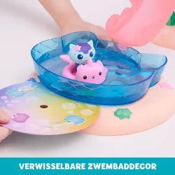 Gabby's Dollhouse , Purr-ific Pool Playset with Gabby and MerCat Figures, Color-Changing Mermaid Tails and Pool Accessories Kids Toys for Ages 3 and Up - Additional view 4