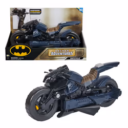 DC Comics , Batman Adventures, Batman Batcycle, Transforming 2-in-1 Batcycle & Batglider, Figure Compatible, Super Hero Kids  ...