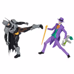 DC Comics , Batman Adventures, Batman vs The Joker Action Figures Set, 2 Figures, 12 Armor Accessories, 12-inch Super Hero Kids Toy for Boys & Girls - Additional view 4