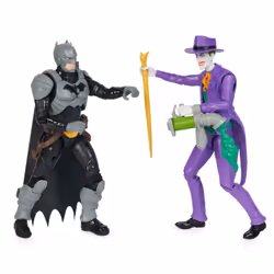 DC Comics , Batman Adventures, Batman vs The Joker Action Figures Set, 2 Figures, 12 Armor Accessories, 12-inch Super Hero Kids Toy for Boys & Girls - Additional view 5