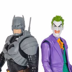 DC Comics , Batman Adventures, Batman vs The Joker Action Figures Set, 2 Figures, 12 Armor Accessories, 12-inch Super Hero Kids Toy for Boys & Girls - Additional view 6