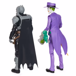 DC Comics , Batman Adventures, Batman vs The Joker Action Figures Set, 2 Figures, 12 Armor Accessories, 12-inch Super Hero Kids Toy for Boys & Girls - Additional view 7
