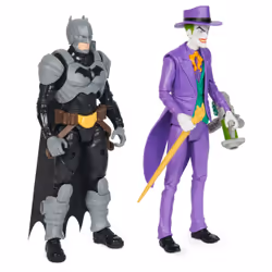 DC Comics , Batman Adventures, Batman vs The Joker Action Figures Set, 2 Figures, 12 Armor Accessories, 12-inch Super Hero Kids Toy for Boys & Girls - Additional view 8